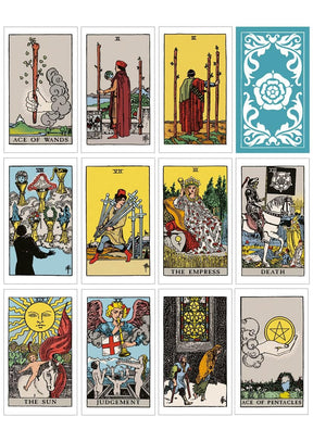 Texas Bookman Tarot Cards Classic Rider Waite Smith Tarot Book & Card Deck 9781398815827 2306074