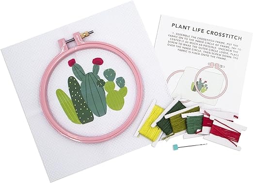 Texas Bookman Toys > Art Toys Cactus Cross-Stitch Kit 810064772450 2308175