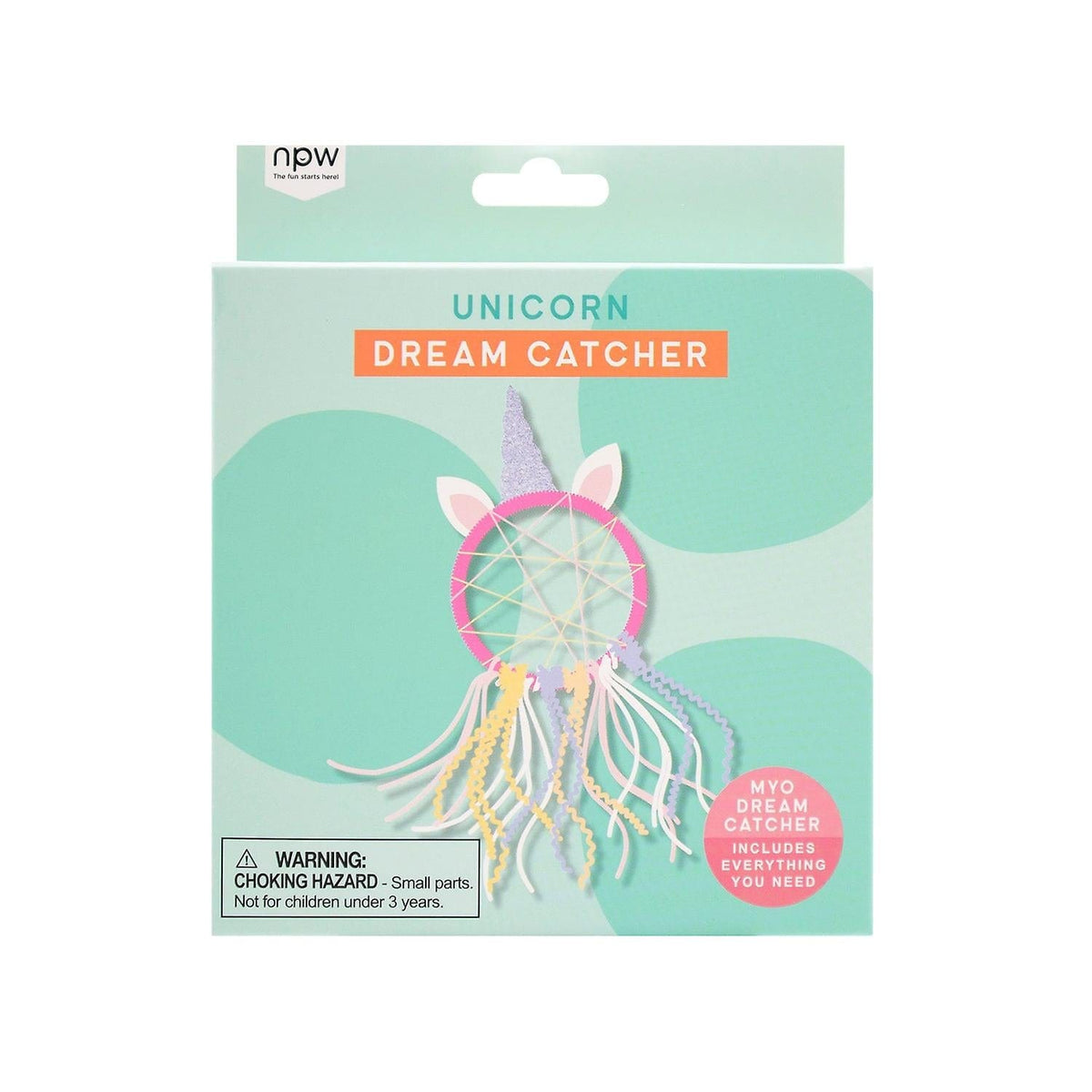 Texas Bookman Toys > Art Toys Unicorn Dream Catcher Kit 810064772443 2308176