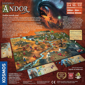 Thames & Kosmos Board Games > Large Box Games Legends of Andor 814743011700 TAK 691745