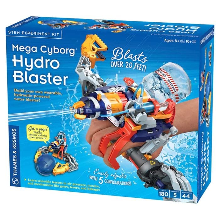 Thames & Kosmos Games > Kids Games Mega Cyborg Hydro Blaster 814743017979 THK620503