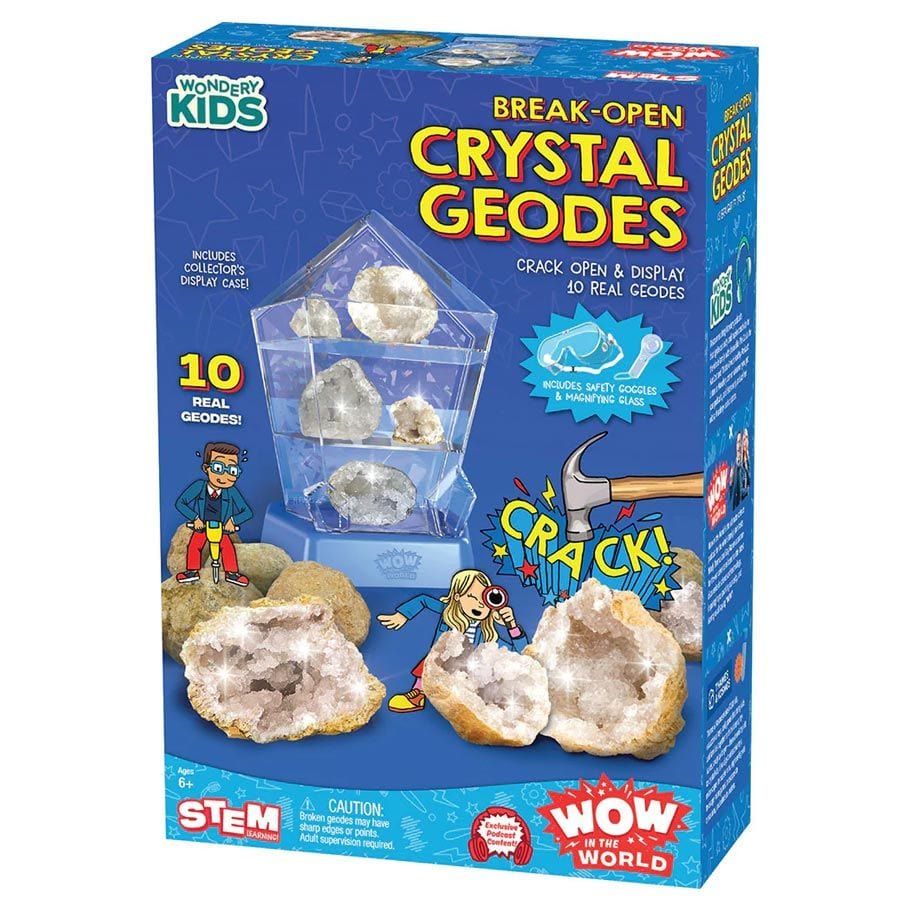 Thames & Kosmos Model Kits > Other Model Kits Wow in the World: Break-Open Crystal Geodes 814743018594 THK545002