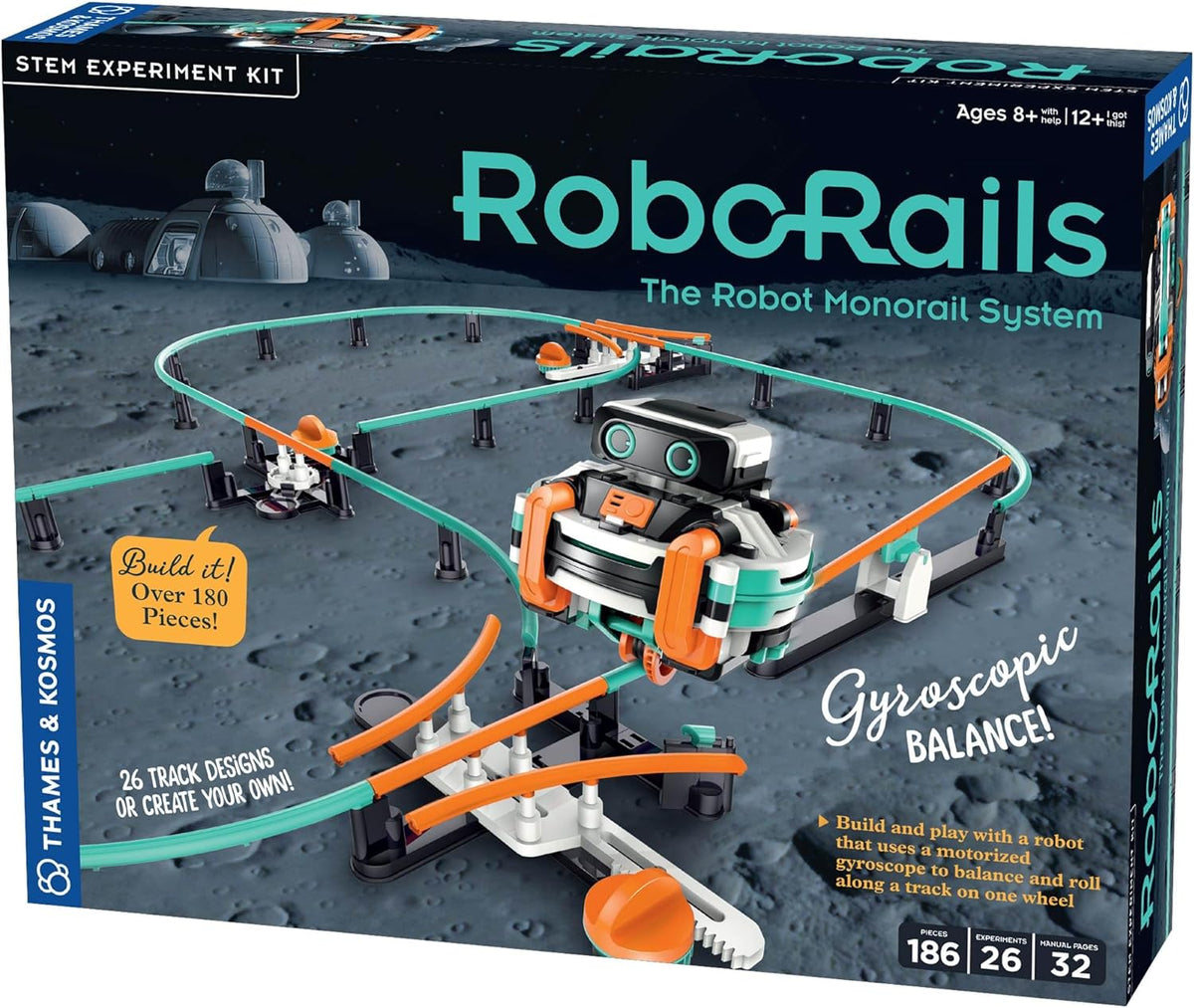 Thames & Kosmos Puzzles > Other Puzzles RoboRails: The Robot Monorail System 814743018761 THK620400
