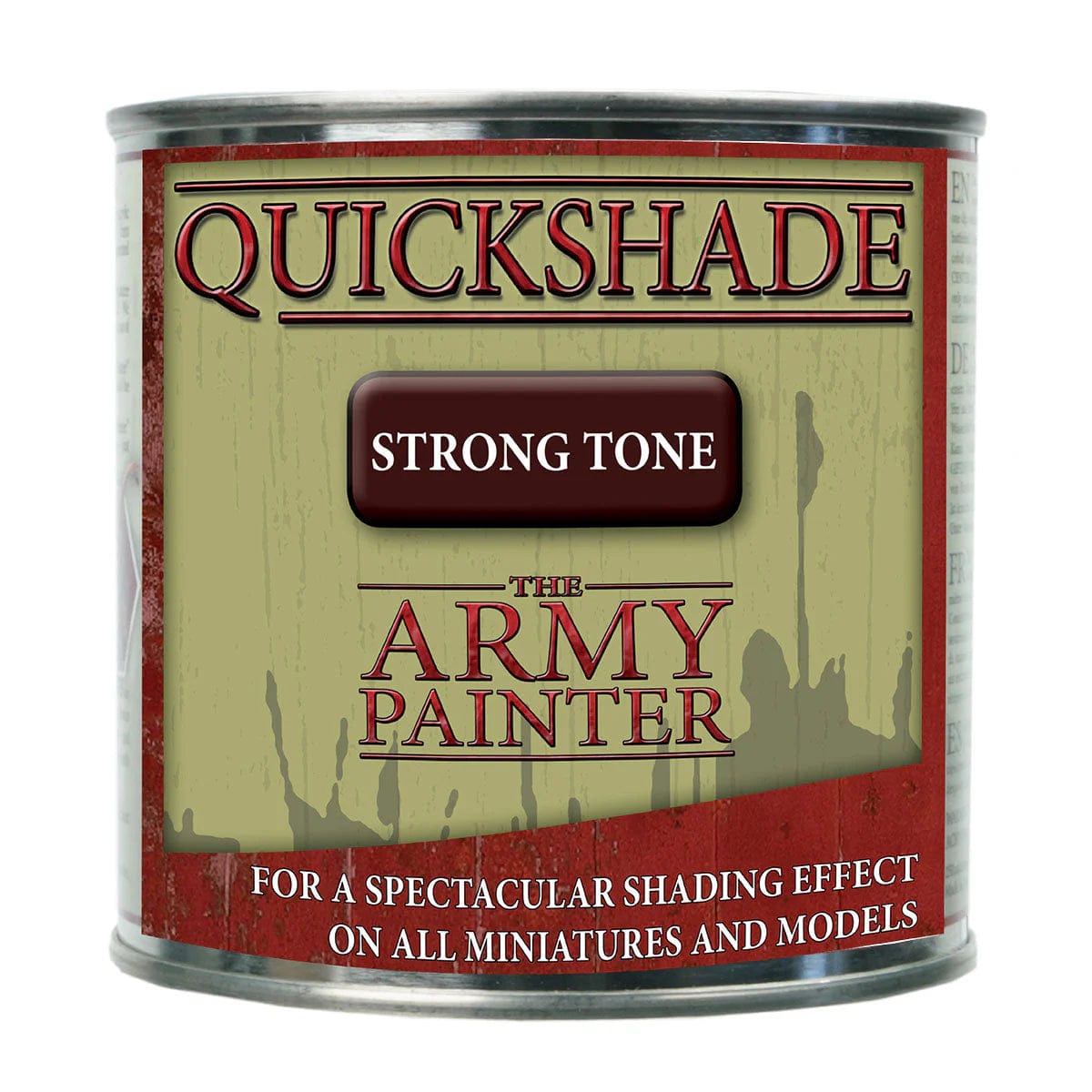 The Army Painter Hobby Supplies > Paints Army Painter: Quickshade - Strong Tone 250ml 5713799100213 TAP QS1002