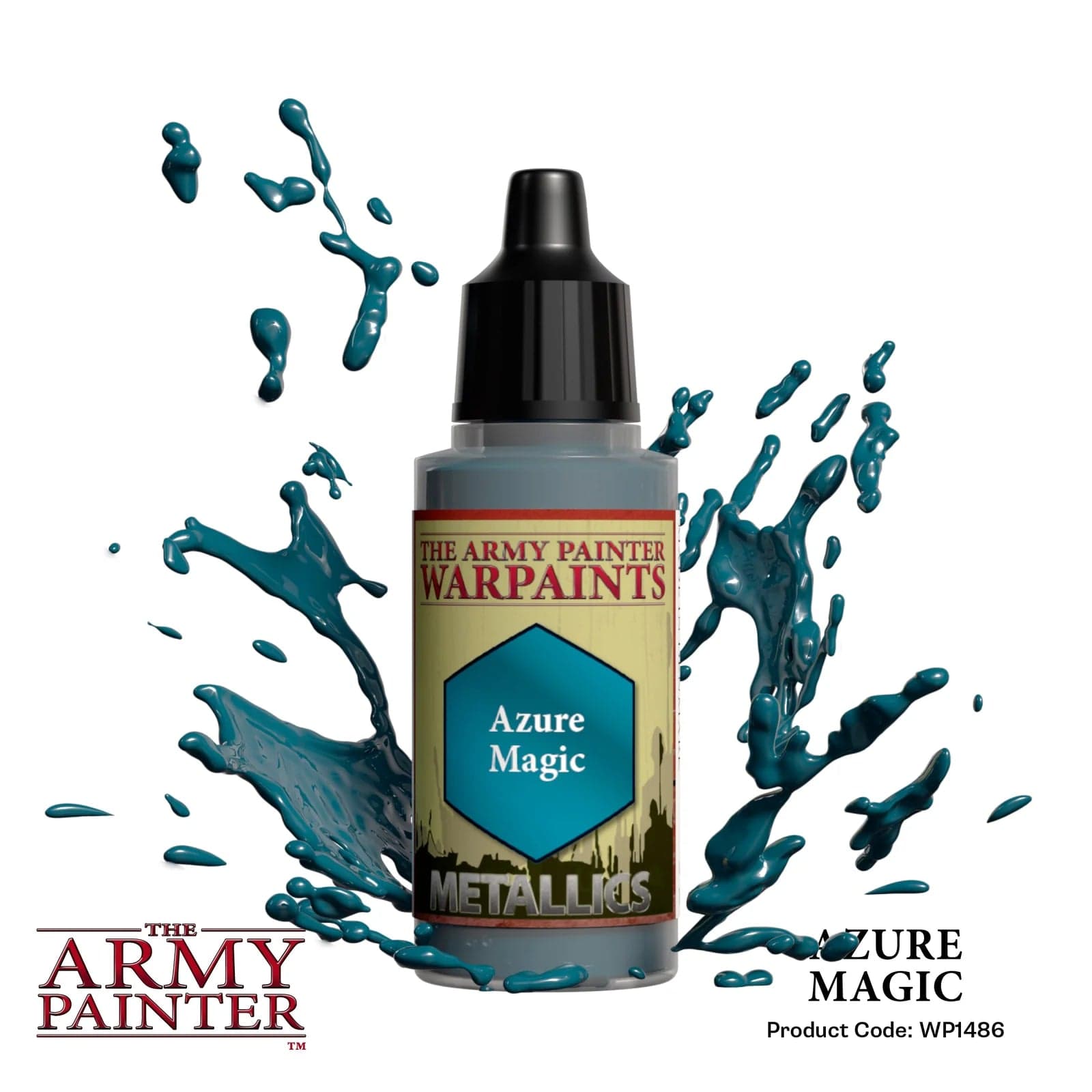 The Army Painter Hobby Supplies > Paints Army Painter: Warpaints - Azure Magic 5713799148604 TAP WP1486