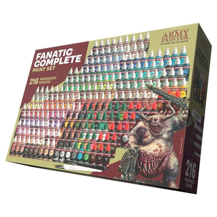 The Army Painter Hobby Supplies > Paints Army Painter: Warpaints - Fanatic Complete Paint Set 5713799807006 AMYWP8070