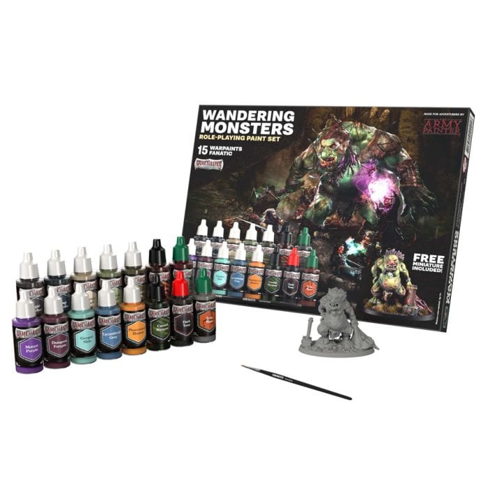 The Army Painter Hobby Supplies > Paints GameMaster: Wandering Monsters RPG Paint Set 5713799100916 AMYGM1009