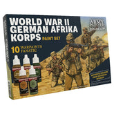 The Army Painter Hobby Supplies > Paints Historical: WWII German Afrika Korps Paint Set 5713799812413 AMYWP8124