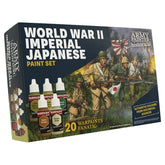 The Army Painter Hobby Supplies > Paints Historical: WWII Imperial Japanese Paint Set 5713799812512 AMYWP8125