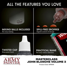 The Army Painter Hobby Supplies > Paints Masterclass: John Blanche Volume 3 Paint Set 5713799810907 WP8109P