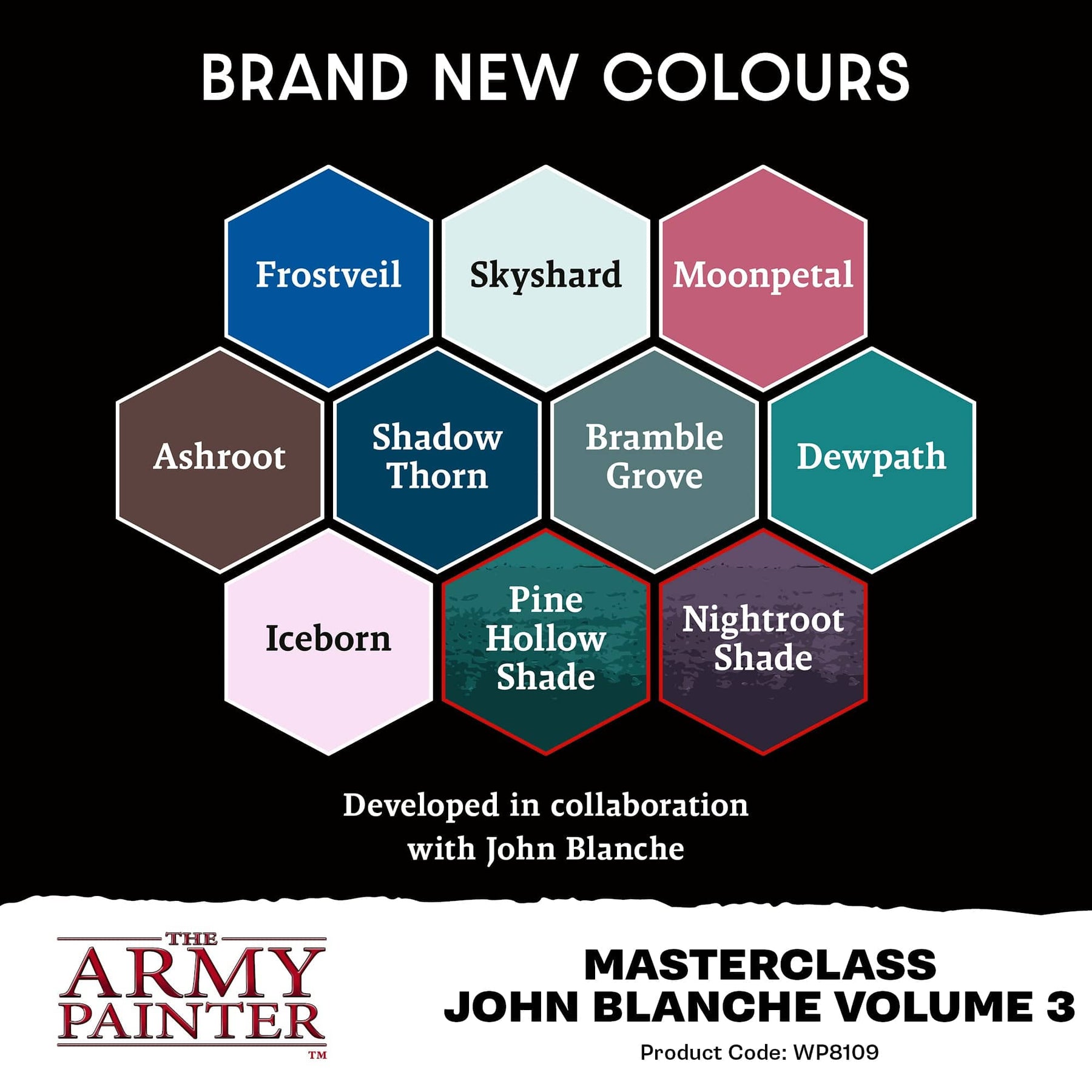 The Army Painter Hobby Supplies > Paints Masterclass: John Blanche Volume 3 Paint Set 5713799810907 WP8109P