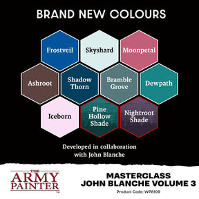 The Army Painter Hobby Supplies > Paints Masterclass: John Blanche Volume 3 Paint Set 5713799810907 WP8109P