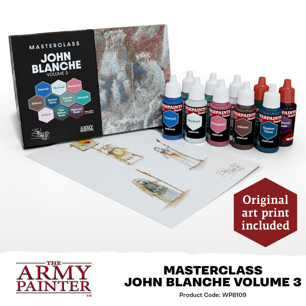 The Army Painter Hobby Supplies > Paints Masterclass: John Blanche Volume 3 Paint Set 5713799810907 WP8109P