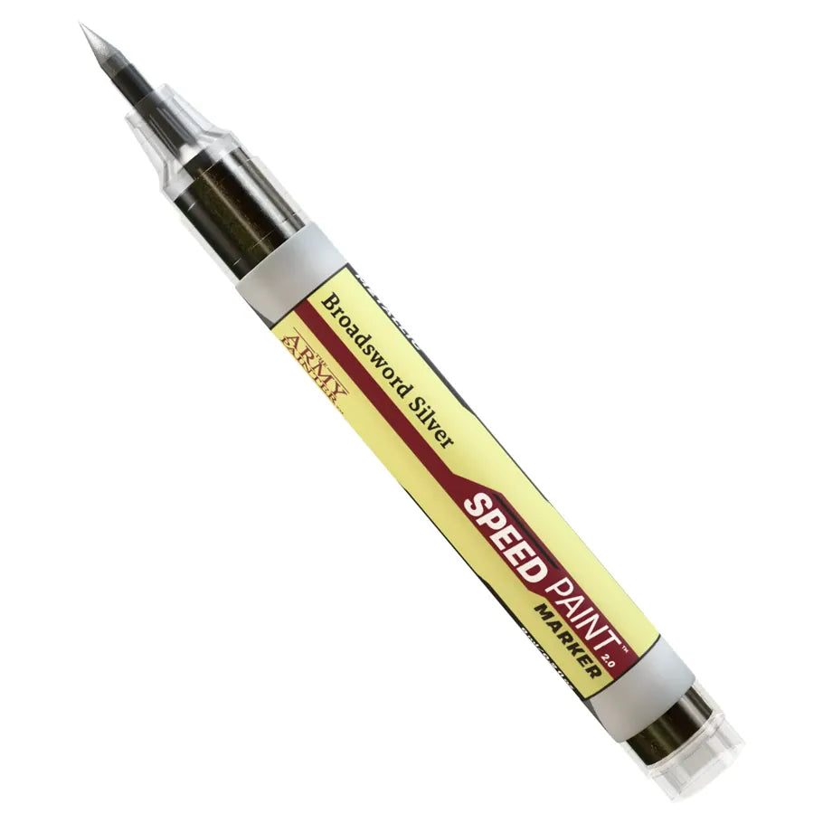 The Army Painter Hobby Supplies > Paints Speedpaint Marker: Broadsword Silver 5713799102408 AMYSM1024