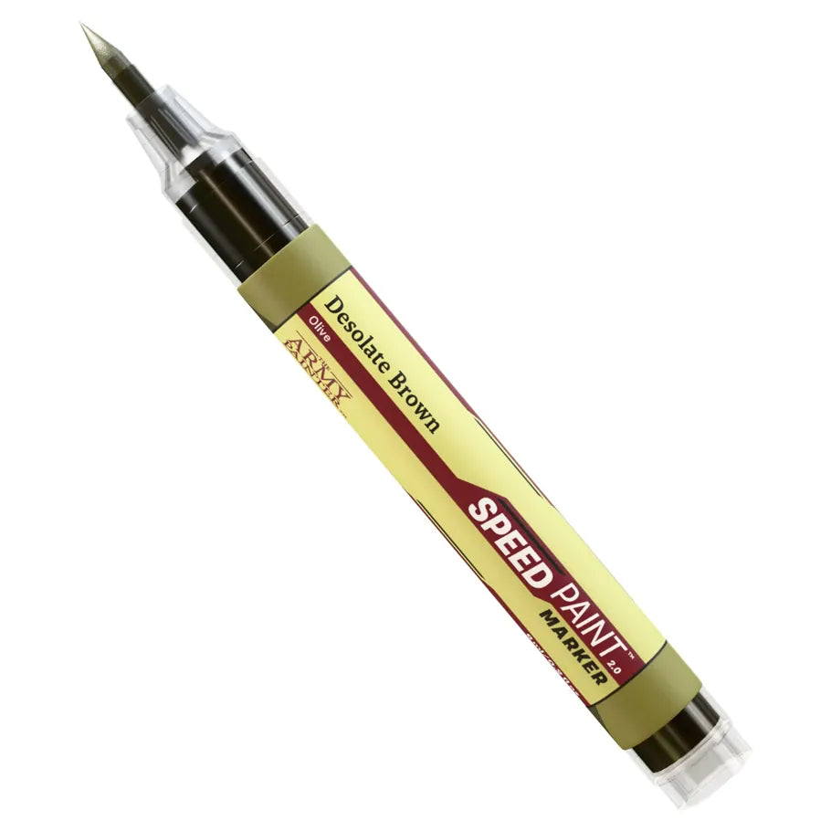 The Army Painter Hobby Supplies > Paints Speedpaint Marker: Desolate Brown 5713799101111 AMYSM1011