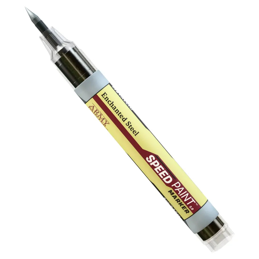 The Army Painter Hobby Supplies > Paints Speedpaint Marker: Enchanted Steel 5713799103016 AMYSM1030
