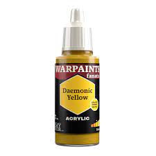 The Army Painter Hobby Supplies > Paints Warpaints Fanatic: Daemonic Yellow 18ml 5713799309302 TAP WP3093