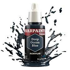 The Army Painter Hobby Supplies > Paints Warpaints Fanatic: Deep Ocean Blue 18ml 5713799303102 TAP WP3031