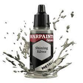 The Army Painter Hobby Supplies > Paints Warpaints Fanatic: Metallic - Shining Silver 18ml 5713799319103 TAP WP3191