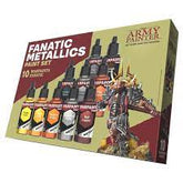 The Army Painter Hobby Supplies > Paints Warpaints Fanatic: Metallics Paint Set 5713799806900 TAP WP8069