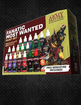 The Army Painter Hobby Supplies > Paints Warpaints Fanatic: Most Wanted Paint Set 5713799807112 AMYWP8071