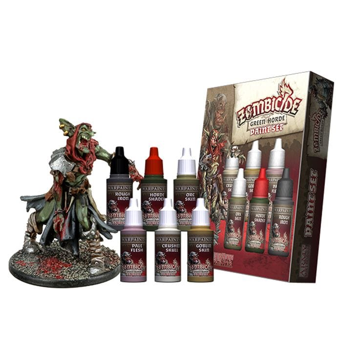 The Army Painter Hobby Supplies > Paints Warpaints: Zombicide Green Horde Paint Set 5713799803107 AMYWP8031