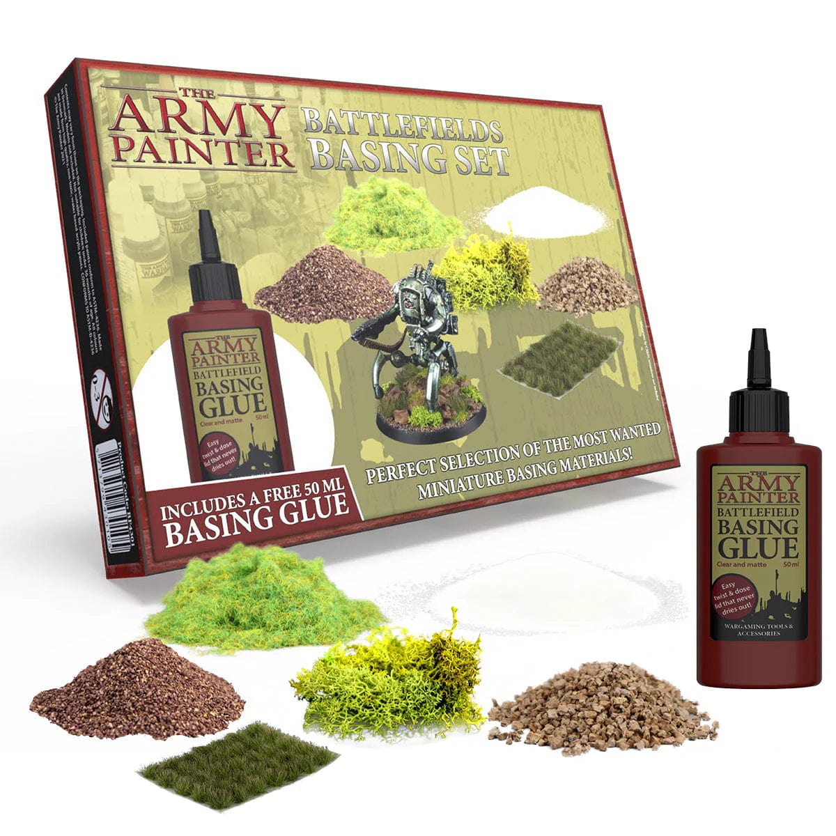 The Army Painter Hobby Supplies > Supply Kits Army Painter: Hobby Starter - Battlefields Basing Set 5713799430105 TAP BF4301
