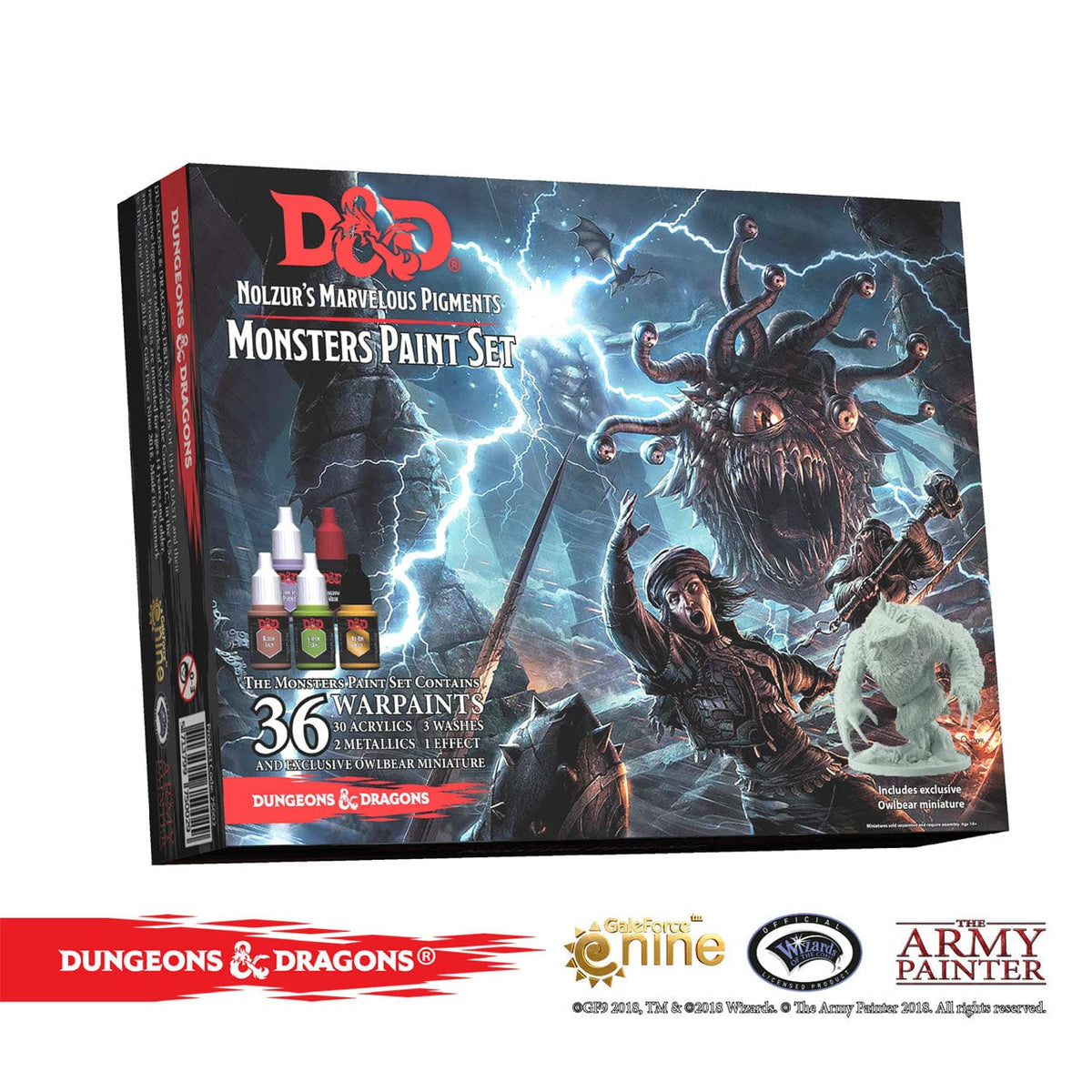 The Army Painter Hobby Supplies > Supply Kits Nolzur's: Marvelous Pigments - Monsters 5713799750029 TAP 75002