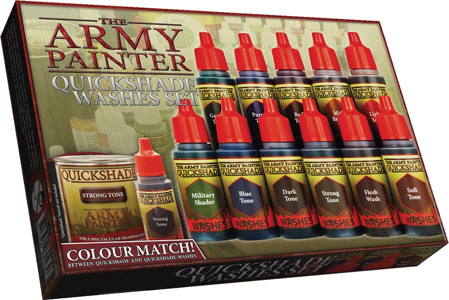 The Army Painter Warpaints: Quickshade Washes Set 5713799802308 TAP WP8023