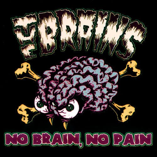 The Brains - No Brain, No Pain (Green and Purple Haze Splatter Vinyl)