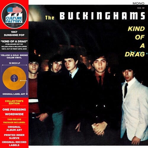 Buckinghams - Kind Of A Drag, Sunshine Yellow Burst