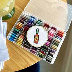 The Cloud Factory Hobby Supplies > Supply Kits Hot Sauce - Diy Cross Stitch Kit 56251900