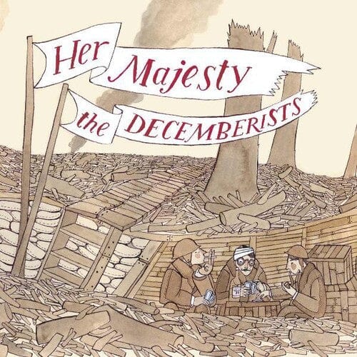 The Decemberists Music > Vinyl Records The Decemberists - Her Majesty The Decemberists (Indie Exclusive, Colored Vinyl, Peach, Poster) 708857037551 KRS375A.1