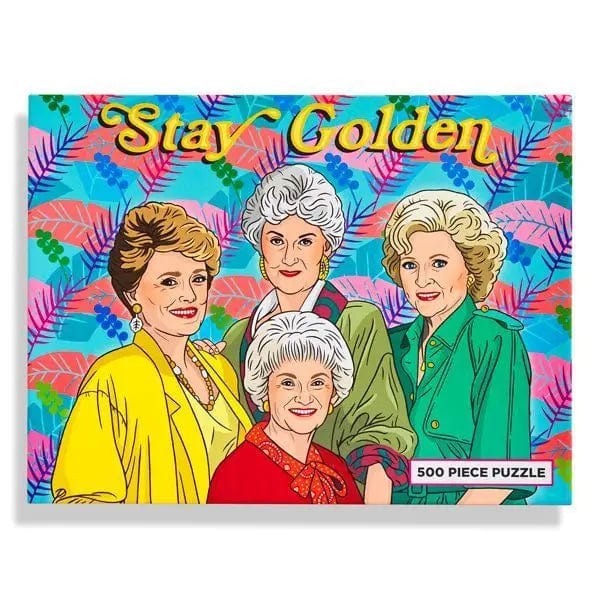 The Found Puzzles > Jigsaw Puzzles The Found: 500pc Golden Girls, "Stay Golden" 810027320162 PUZ102