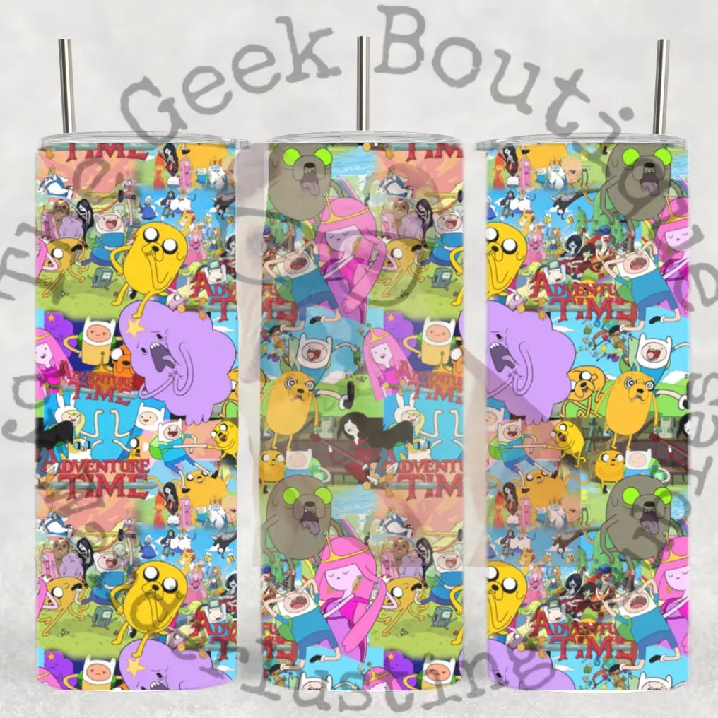 The Geek Boutique Home > Drinkware Adventure Time Tumbler