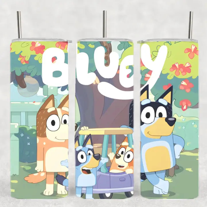 The Geek Boutique Home > Drinkware Bluey Tumbler 99263228