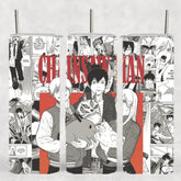 The Geek Boutique Home > Drinkware Chainsaw Man Manga Panel Tumbler 56112124