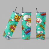 The Geek Boutique Home > Drinkware Comic Sounds Tumbler