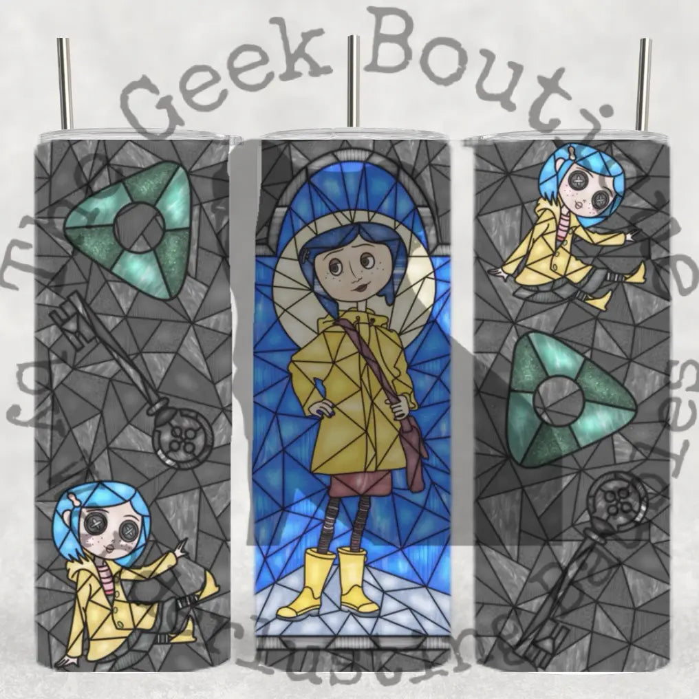 The Geek Boutique Home > Drinkware Coraline Tumbler 56144892