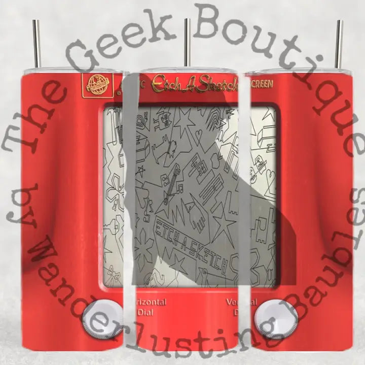 The Geek Boutique Home > Drinkware Etch A Sketch Tumbler 16204284