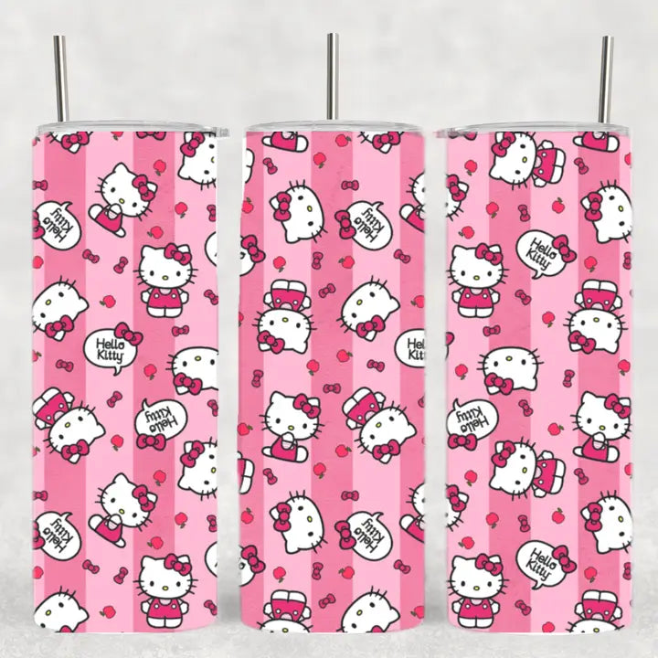 The Geek Boutique Home > Drinkware Hello Kitty (Striped) Tumbler 11223548