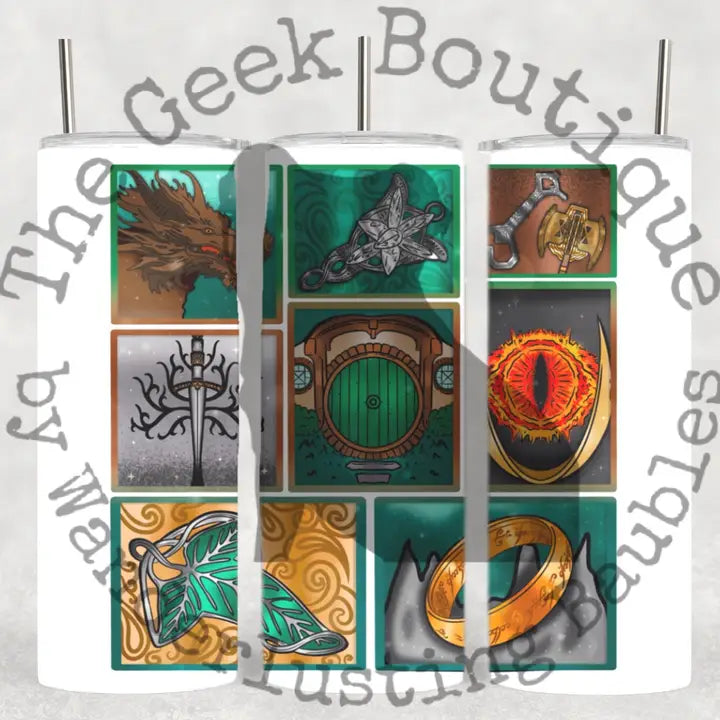 The Geek Boutique Home > Drinkware Lord of the Rings Tumbler 09781756