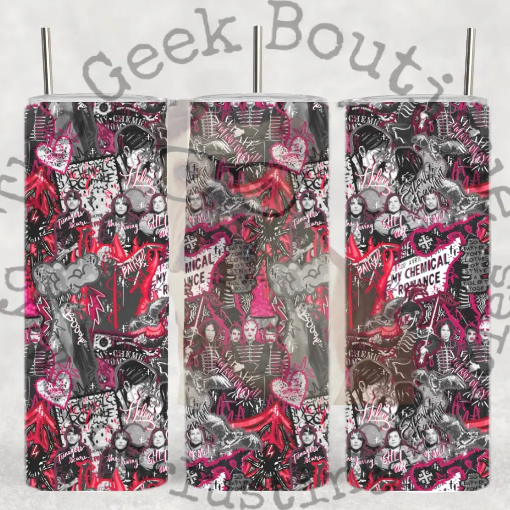 The Geek Boutique Home > Drinkware My Chemical Romance Tumbler