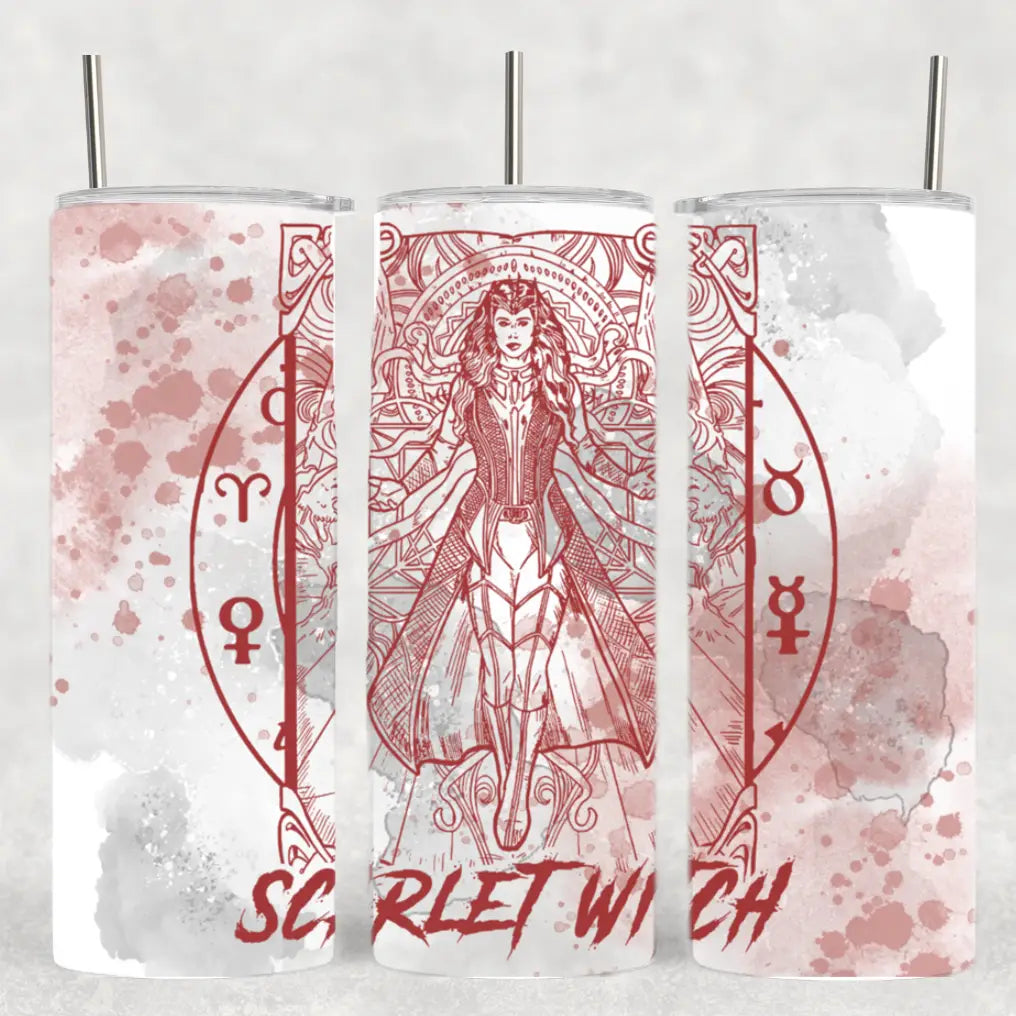 The Geek Boutique Home > Drinkware Scarlet Witch Tumbler
