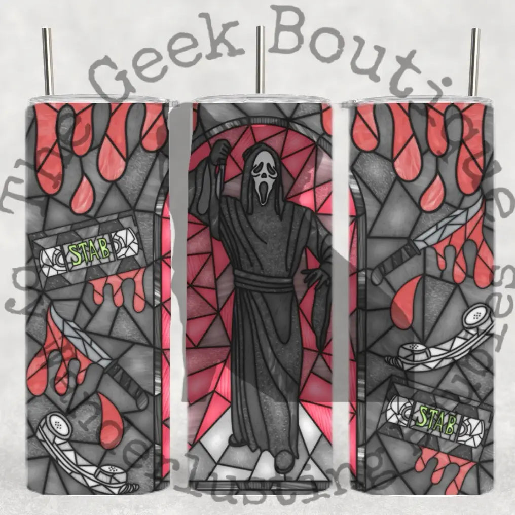The Geek Boutique Home > Drinkware Scream Tumbler