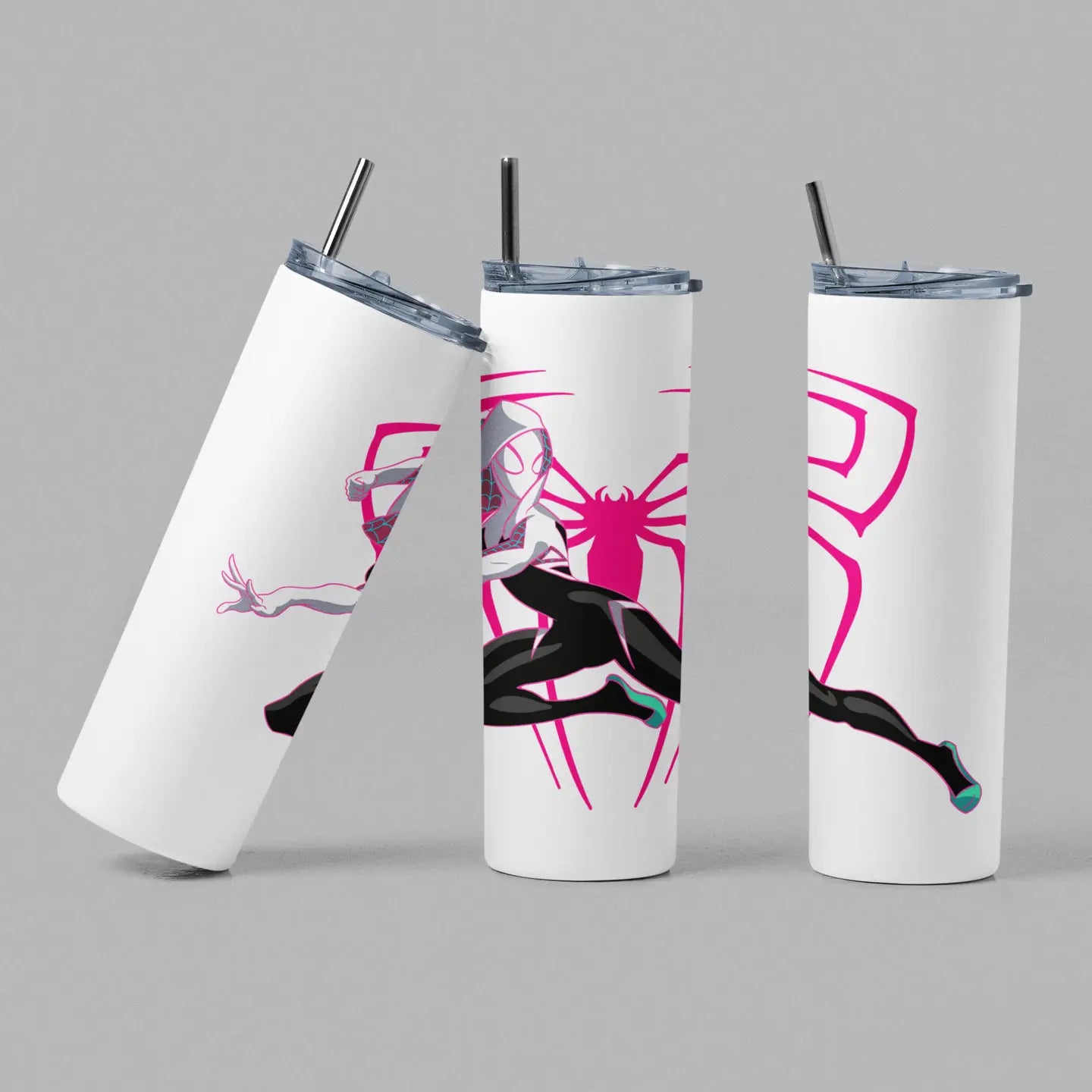The Geek Boutique Home > Drinkware Spider Gwen Tumbler