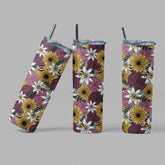 The Geek Boutique Home > Drinkware Sunflowers & Bees Floral Tumbler