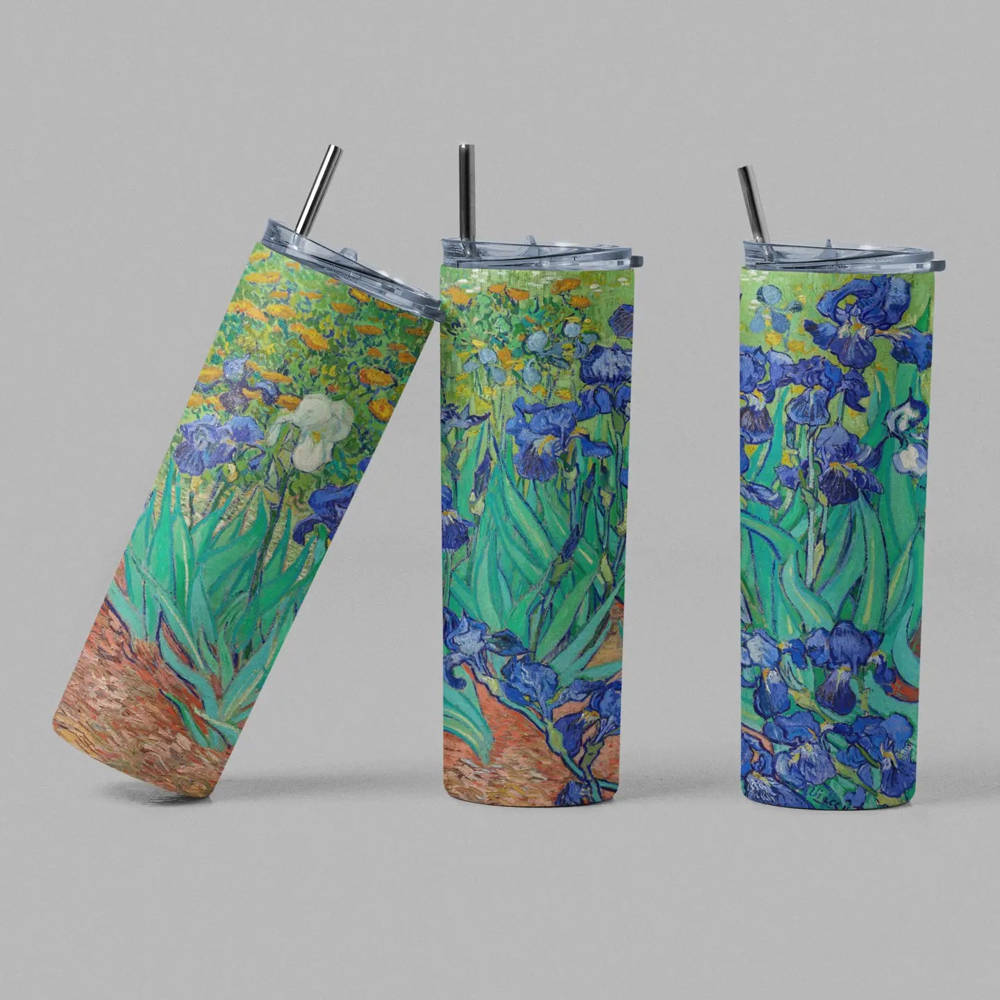 The Geek Boutique Home > Drinkware Van Gogh Irises Tumbler 27180796
