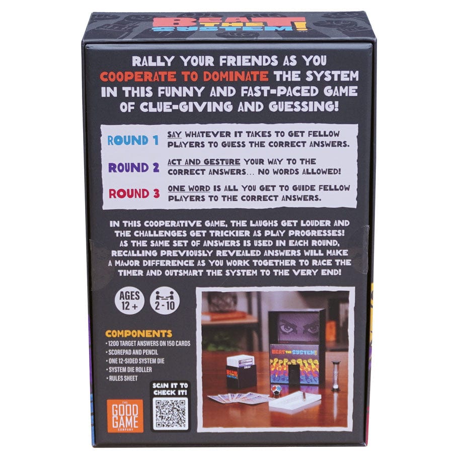 The Good Game Company Board Games Beat the System! 860009828421 GGC3021