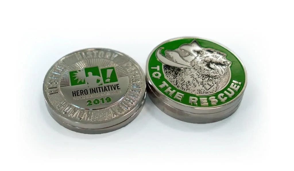 Hero Initiative: 2019 CHALLENGE COIN (DOG)